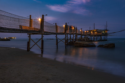 圣维托基耶蒂诺的 Trabocchi