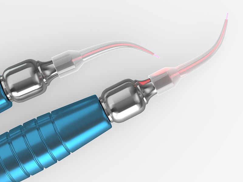 牙科二极管激光器的3d渲染