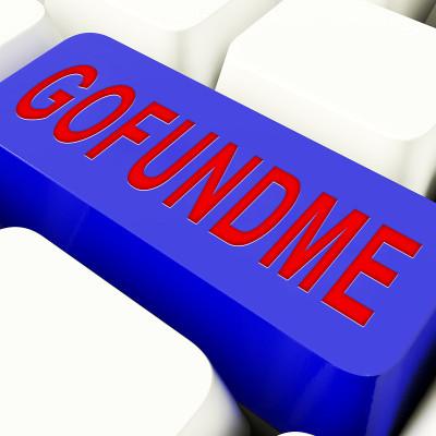 ． Gofundme政治基金为美国墨西哥墙融资- 3d插图