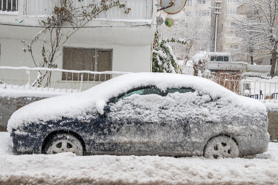 雪的车