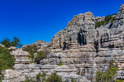 El Torcal de Antequera, Andalusia, Spain，在Antequer