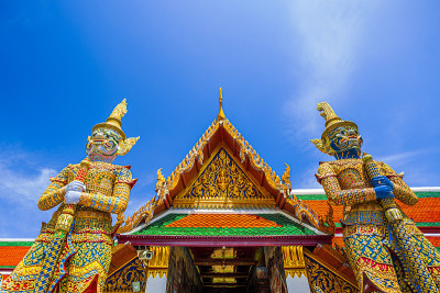泰国曼谷的玉佛寺