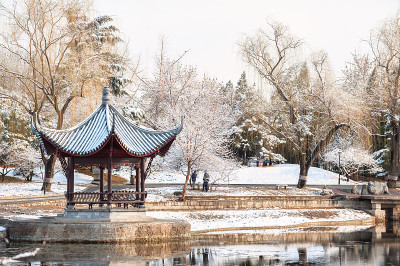 雪后中国馆