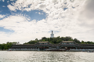 中国北京的夏季北黑公园