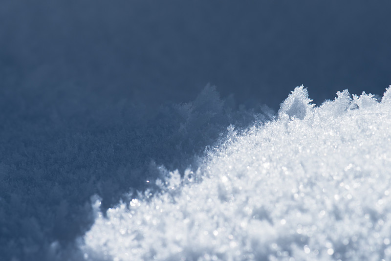 闪耀的雪