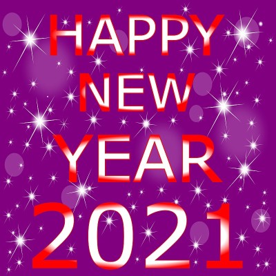 新年快乐2021卡-插图