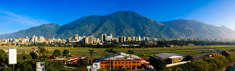 加拉加斯的全景