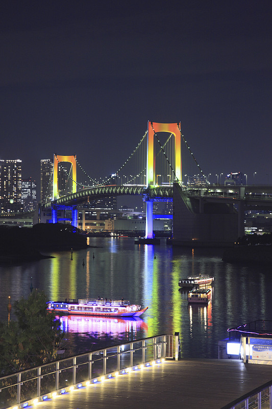 彩虹桥夜景