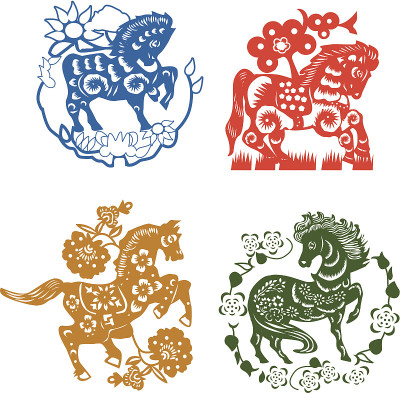 马剪纸
