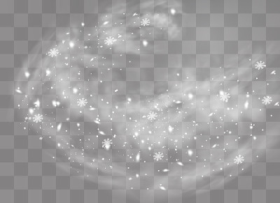 白色梯度冬季雪风与雾。