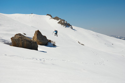 登山者攀登