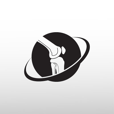 knee bone vector icon