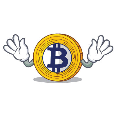 嘲笑比特币黄金人物卡通