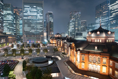 东京站景观
