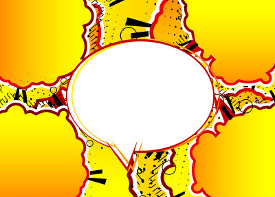 摘要90年代风格的漫画书背景。