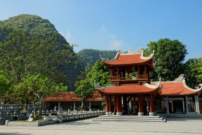 越南Tam Coc寺庙泰国六