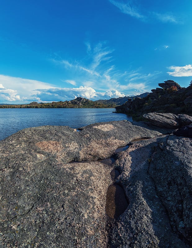 克里凡湖的美景