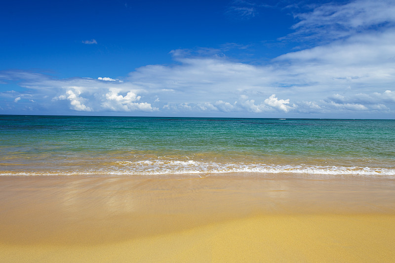 海滩上的海浪