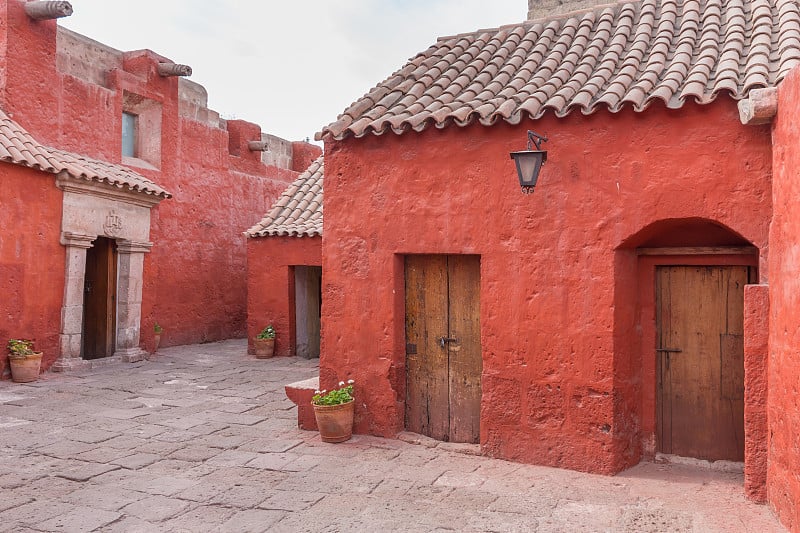 Santa Catalina Monastery, in Arequipa, Peru