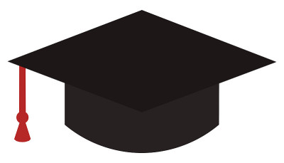 学位毕业学位帽图标