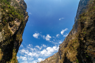 Sumidero峡谷的天空