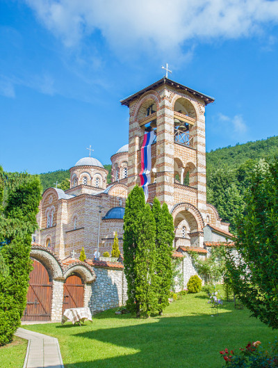 塞尔维亚Celije修道院- Valjevo -塞尔维亚