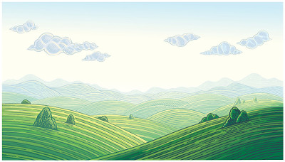 夏季山水