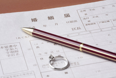 婚姻登记及戒指