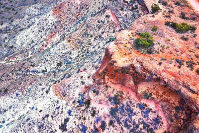 澳大利亚Cape Range的大峡谷