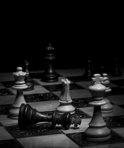 棋盘上的象棋