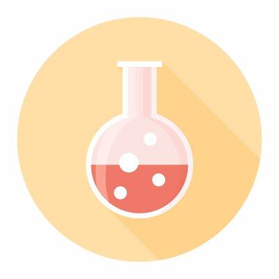 实验室玻璃器皿平面图标