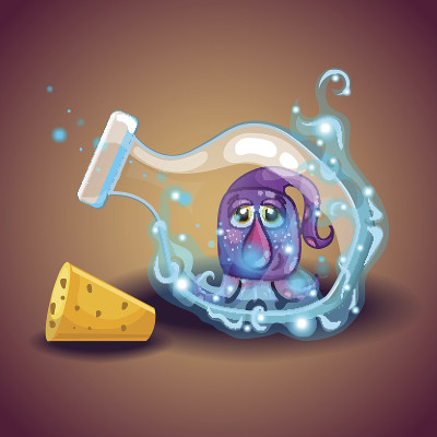 空瓶子与魔法怪物