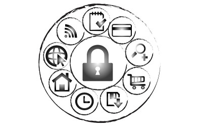 关键图标和网上购物信息的说明