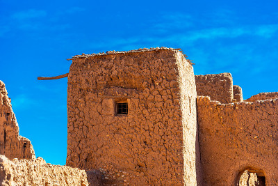 这是位于摩洛哥的堡垒城市Ait-Ben-Haddou。