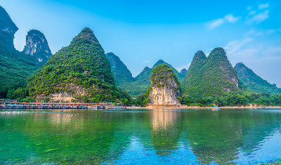 桂林漓江美丽的风景