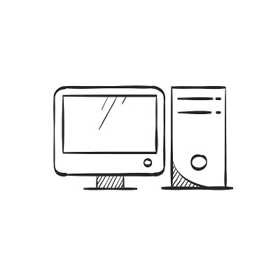 素描图标-在线教育