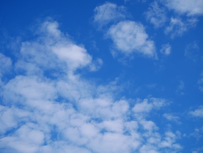 云在天空