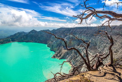 爪哇伊真火山口