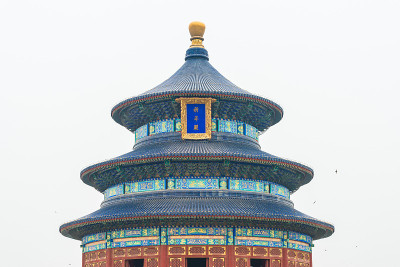 中国北京的天坛。