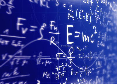 数学和物理背景，研究科学的概念说明