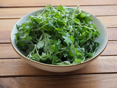 绿叶蔬菜、艾草、食材