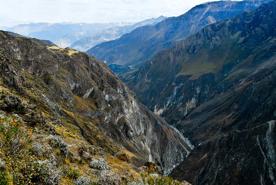 Colca峡谷、秘鲁
