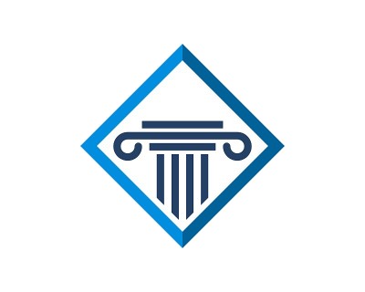 方形，里面有法律支柱