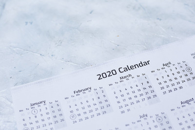 2020年日历