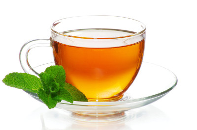 茶在杯
