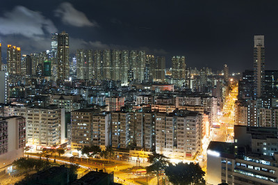 香港城市夜