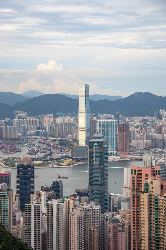 香港-中国的城市景观