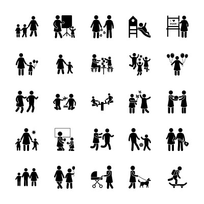幼儿园的图标