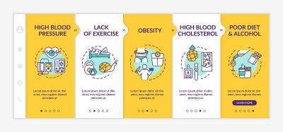 Cardiovascular disease causes onboarding vector te