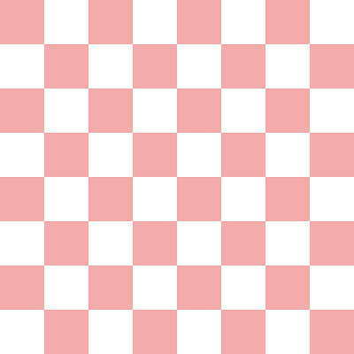 Vector seamless pattern of pink chess board checke